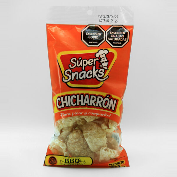 Chicharrones con sabor a BBQ